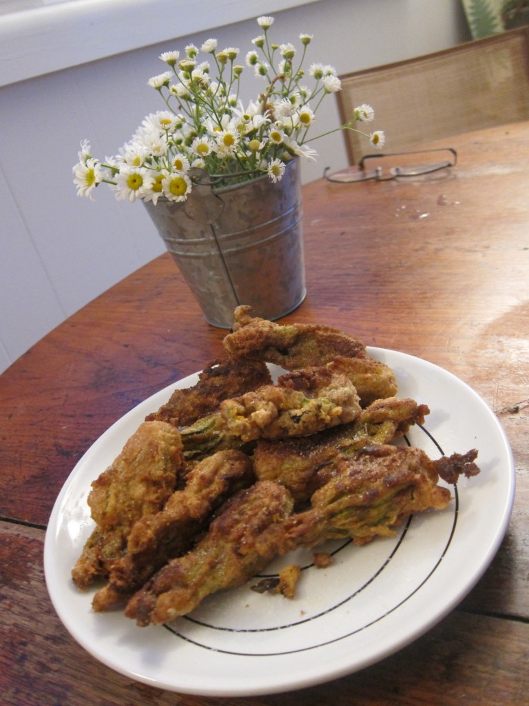 Zucchini flowers
